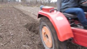 Шифенг Shifeng SF-240 запахивает капусту.