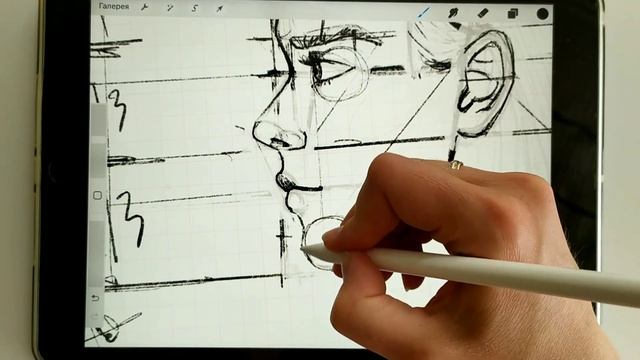 Уроки рисования | Как нарисовать женское лицо в профиль. Простые пошаговые инструкции