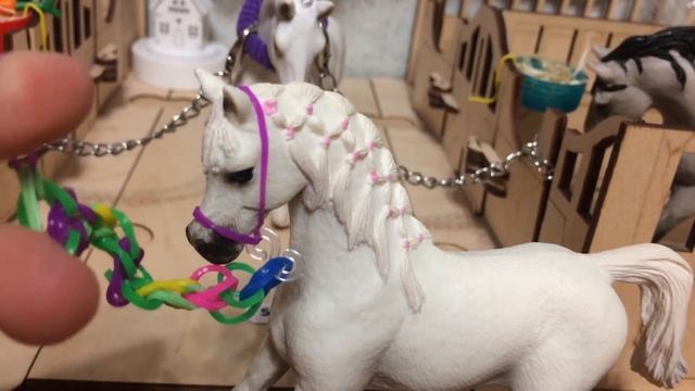 Недоуздок, чомбур, уздечка - своими руками | DIY шляйх