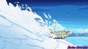 Spaceship Causes Destruction - Rick and Morty Amortycan Grickfitti