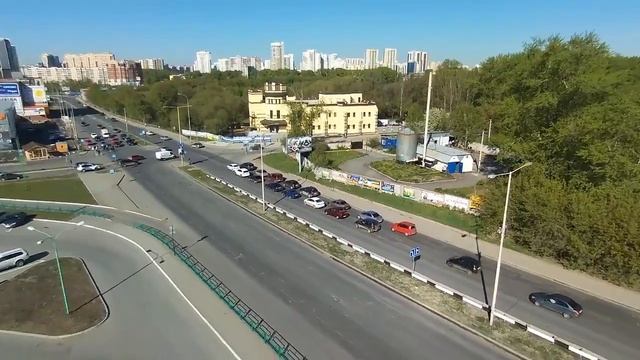 Екатеринбург с высоты птичьего полета (Ботаника) смотреть онлайн