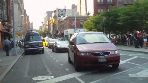 Black Ferrari Scuderia in NYC - Acceleration + Downshift!