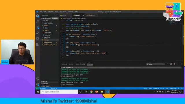 Let's talk Web Sockets - Mishal Shah смотреть онлайн