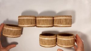 Idea from cardboard bushings from under the adhesive tape ? DIY/Идея из картонных втулок???