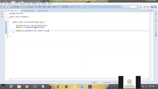 Java Exception handling Part 3 смотреть онлайн