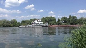 Буксир-толкач Речной-75 Тип: Речной (Московский), проект 908 с баржей 7207
