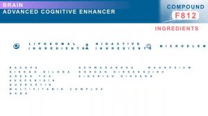 BRAIN | F812 | ADVANCED COGNITIVE ENHANCER