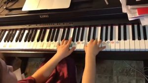 Александра. Трезвучия До мажор и до минор в разных октавах