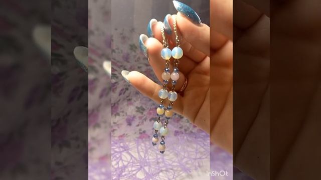 Длинные сережки для девушки. Дизайнерские серьги купить