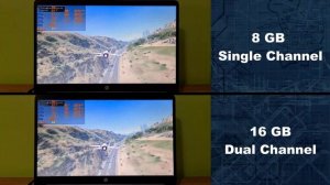 Intel UHD G1 + i3 1005G1 (Single Channel 8GB vs Dual Channel 16GB)