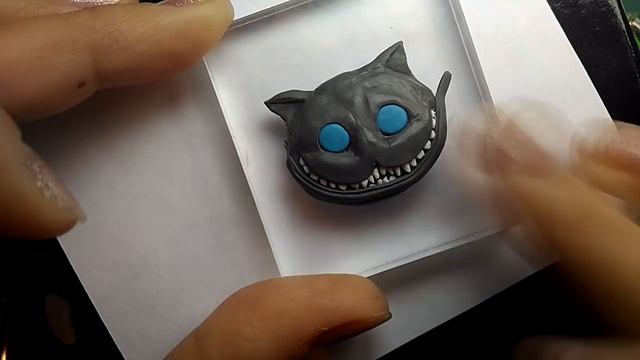 Чеширский Кот • лепка из полимерной глины •  мастер-класс • polymer clay •  DIY
