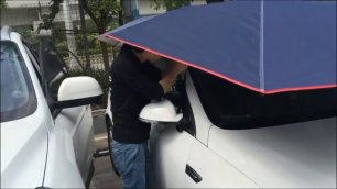 lanmodo auto car umbrella - open and close in 8s via remote 