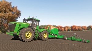 Farming Simulator 22 / Карта Kolonia / Посев пшеницы John Deere 9560R