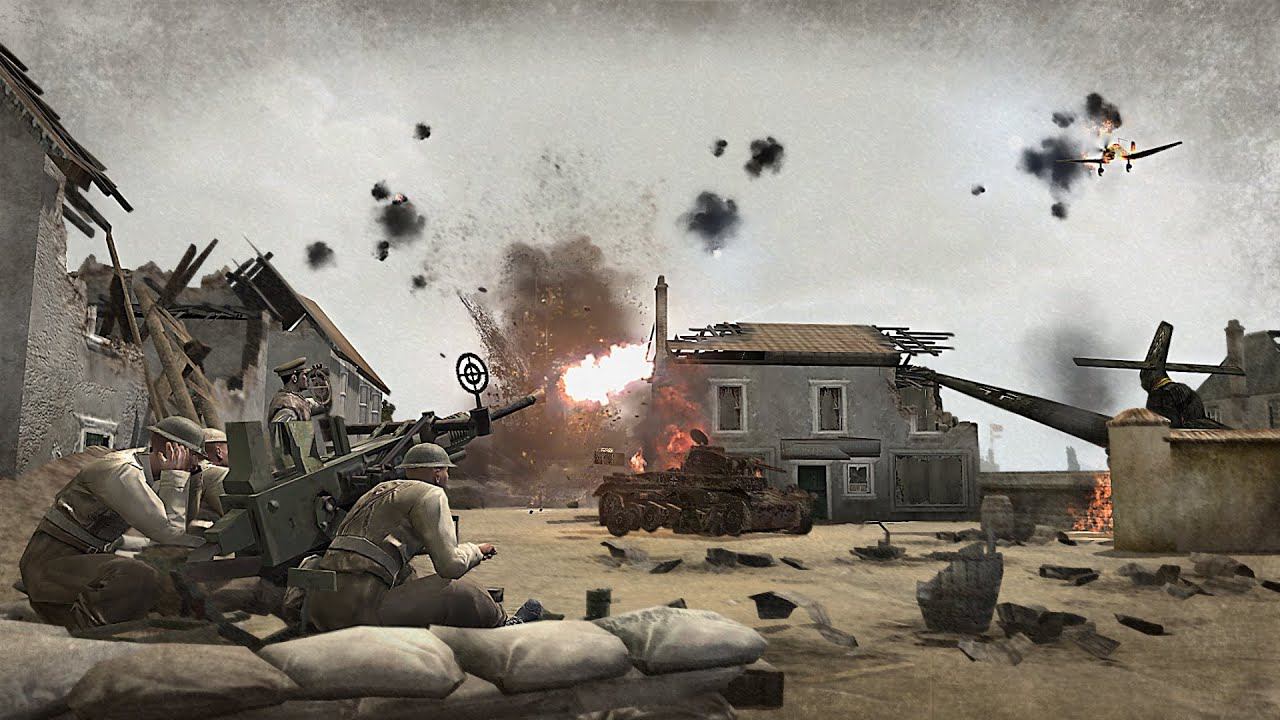 Прохождение Company of Heroes  часть 12