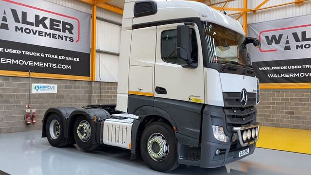 New In Stocklist For Sale: MERCEDES ACTROS 2545 STREAMSPACE 6X2 TRACTOR UNIT - 2013 - GJ63 SVZ смотреть онлайн