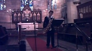 Sax playing