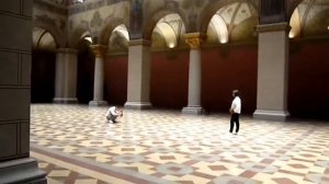 Музей изобразительного искусства. Пустые залы. Будапешт 2021г