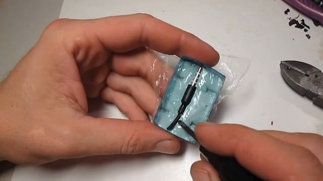 изготовление пресс формы  из холодной сварки
