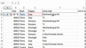 Advanced lookup in Excel and its application in Data Analytics