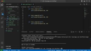 2.18.  Python | Coverage con UnitTest