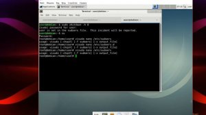user is not in the sudoers file