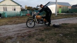 Учимся стантить на Иж Планета 5 типа ПЛАХАРИК