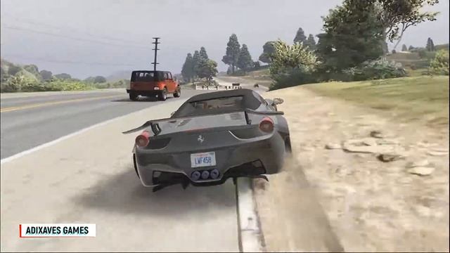 Liberty Walk Ferrari 458 Spider | GTA V Real Life Mods | Vehicle TestDrive | GTA 5 Gameplay @ 60FPS смотреть онлайн