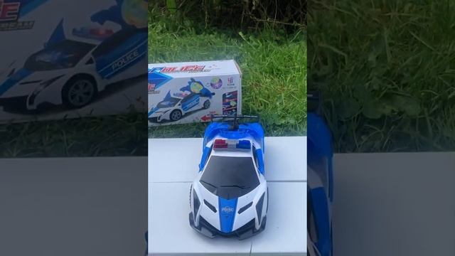 Трансформер машина/робот полиция свет, звук, на батарейках смотреть онлайн