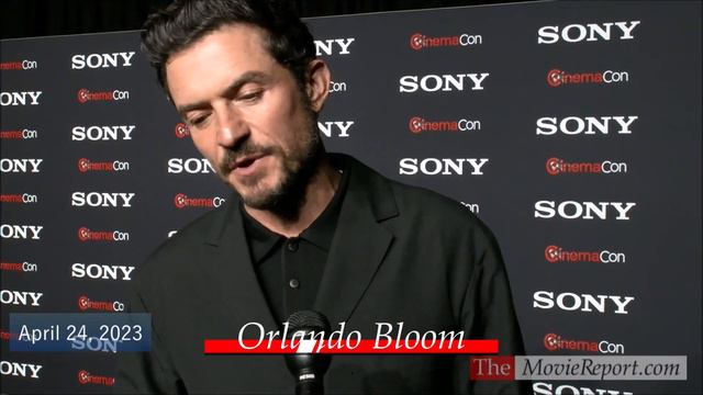 GRAN TURISMO interviews with Orlando Bloom & David Harbour - April 24, 2023 смотреть онлайн