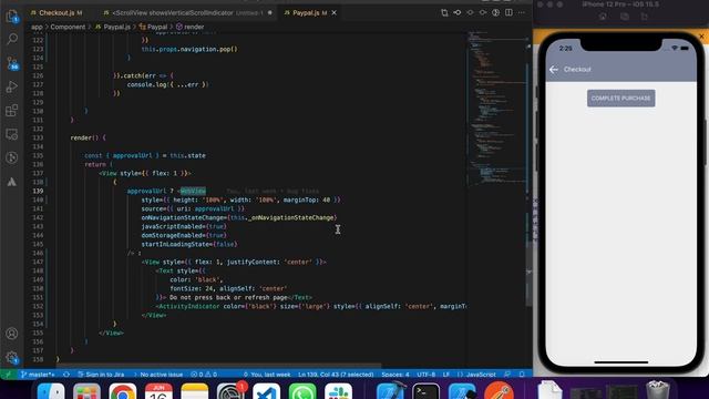 React-Native Paypal Payment смотреть онлайн