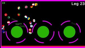 50 Countries Marble Race League Season 28 Day 8/10 Marble Race in Algodoo