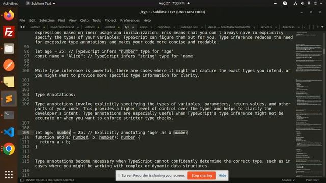 Typescript Tutorial  #21 TypeScript Annotations vs Inferences