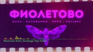 Фиолетово RASA, Kavabanga Depo Kolibri  2019