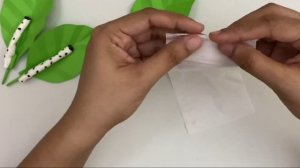 Делаем Березовые листочки своими руками из бумаги! ОРИГАМИ, Поделки из бумаги \\ Origami Craft
