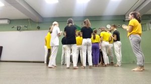 21.01.23 Начало Роды в Жёлтом/The beginning of Yellow Roda Dende Capoeira Sevastopol