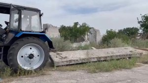 МТЗ. ТЯНЕМ ПЛИТУ ДЛЯ Магазина