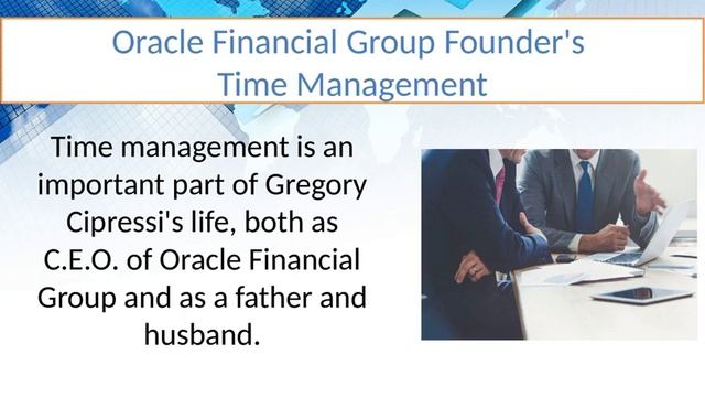 Oracle Financial Group Gregory Cipressi смотреть онлайн
