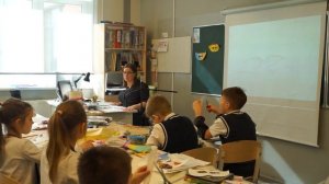 Фрагмент учебного занятия по изучению нового материала урока ИЗО 3й класс МБОЙ СОШ № 31