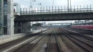 Кабина машиниста электровоза Мюнхен Германия железная дорога Европа поезда в Германии