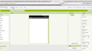 MIT App Inventor 2. Урок 00. Вступление. Первый запуск. Создание нового проекта.