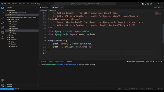 Django Crispy Forms with Bootstrap 4
