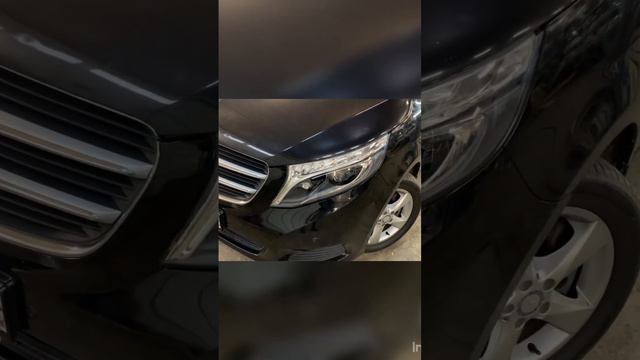 Замена светодиода фары Mercedes viano w447