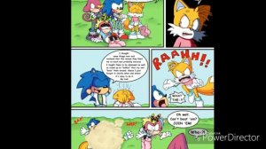 Charmy and Tails DayCare Comic