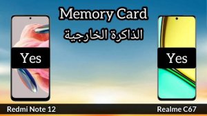 Redmi Note 12 vs Realme C67