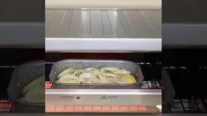 Гратен с семгой