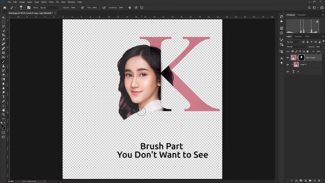 Photoshop Tutorial - Double Exposure With Text | Easy Level смотреть онлайн