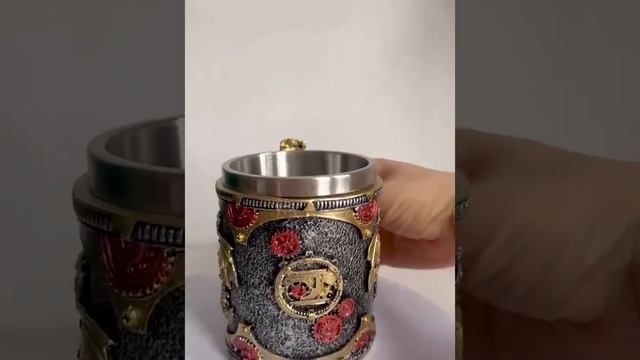 Винтажная кружка из нержавеющей стали