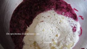 Свекольные оладьи