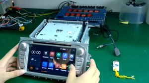 Joying Ford focus mondeo android car stereo DVD player double din quad core DIY internal