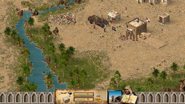 Прохождение Stronghold Crusader - миссия 1. Прибытие смотреть онлайн